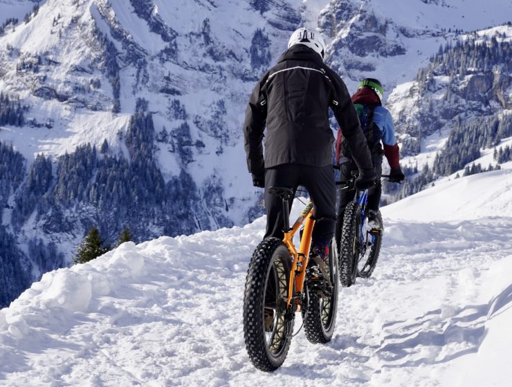 sport en hiver dans le froid