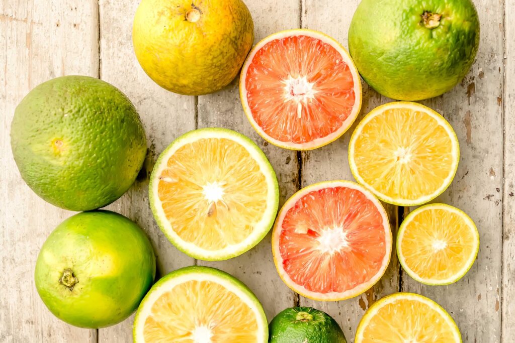 Agrumes et vitamine C