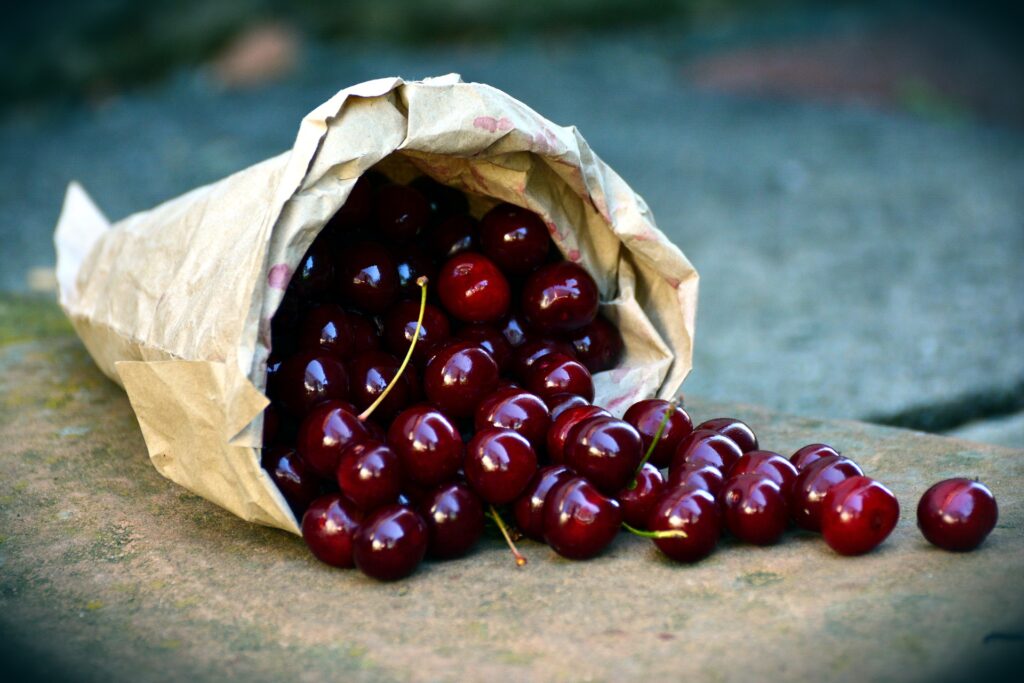 Fruits rouges cerises