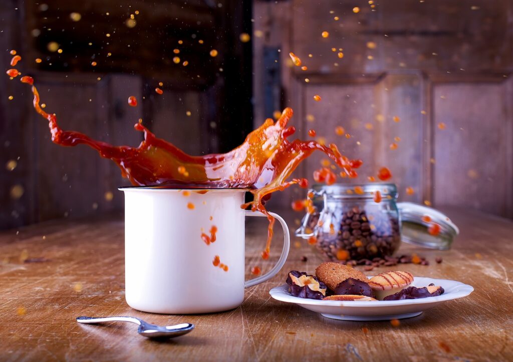 café et sucres acidifiants déséquilibre