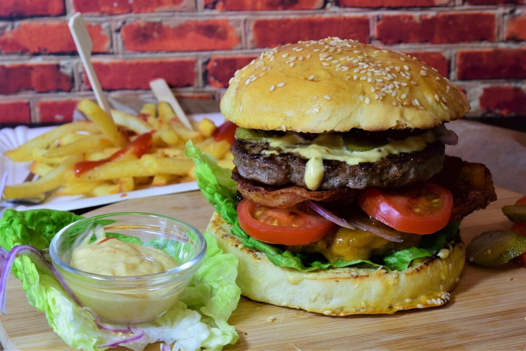 crise de foie - burger
